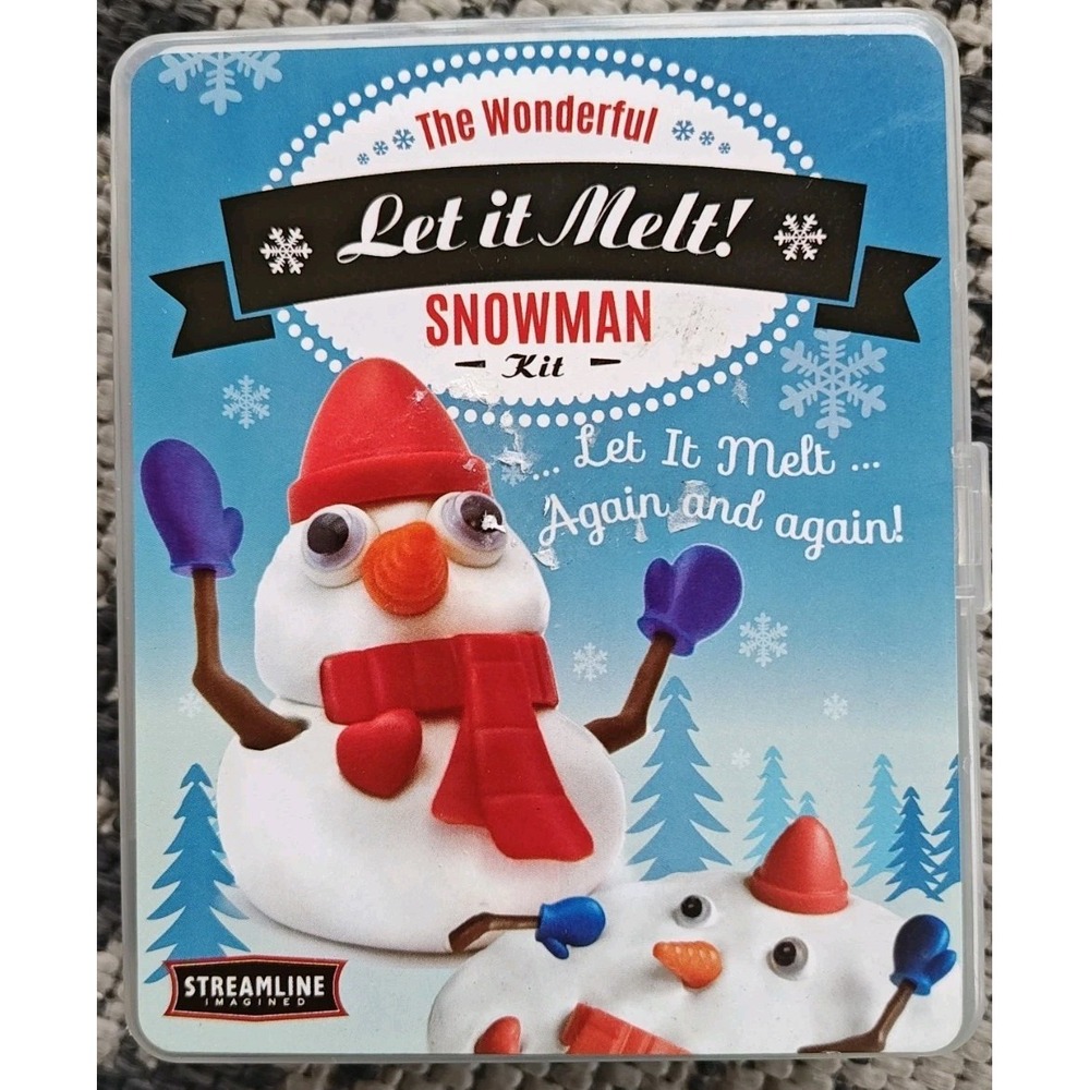 Streamline Imagined The Wonderful "Let it Melt"‎ Again Snowman Kit FUN!